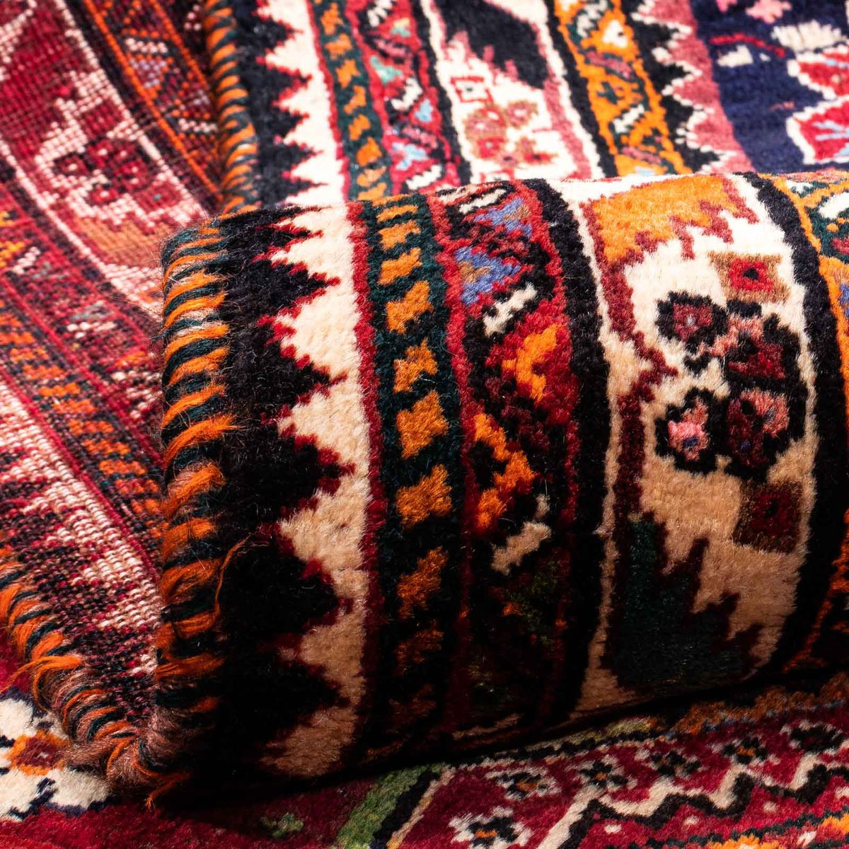 Perzisch Tapijt - Nomadisch - 270 x 184 cm - rood