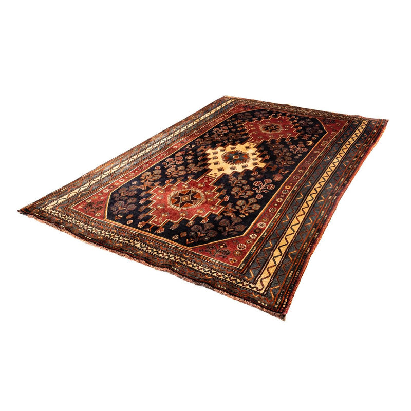 Perzisch Tapijt - Nomadisch - 246 x 160 cm - donkerblauw