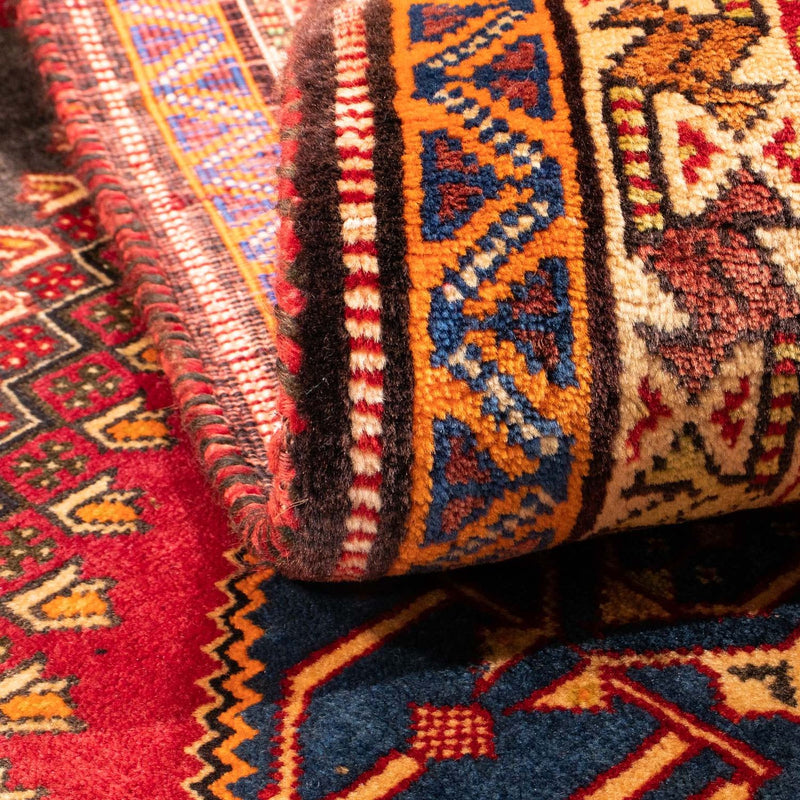 Perzisch Tapijt - Nomadisch - 175 x 120 cm - donkerrood