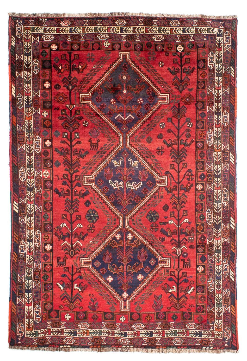 Perzisch Tapijt - Nomadisch - 295 x 200 cm - rood