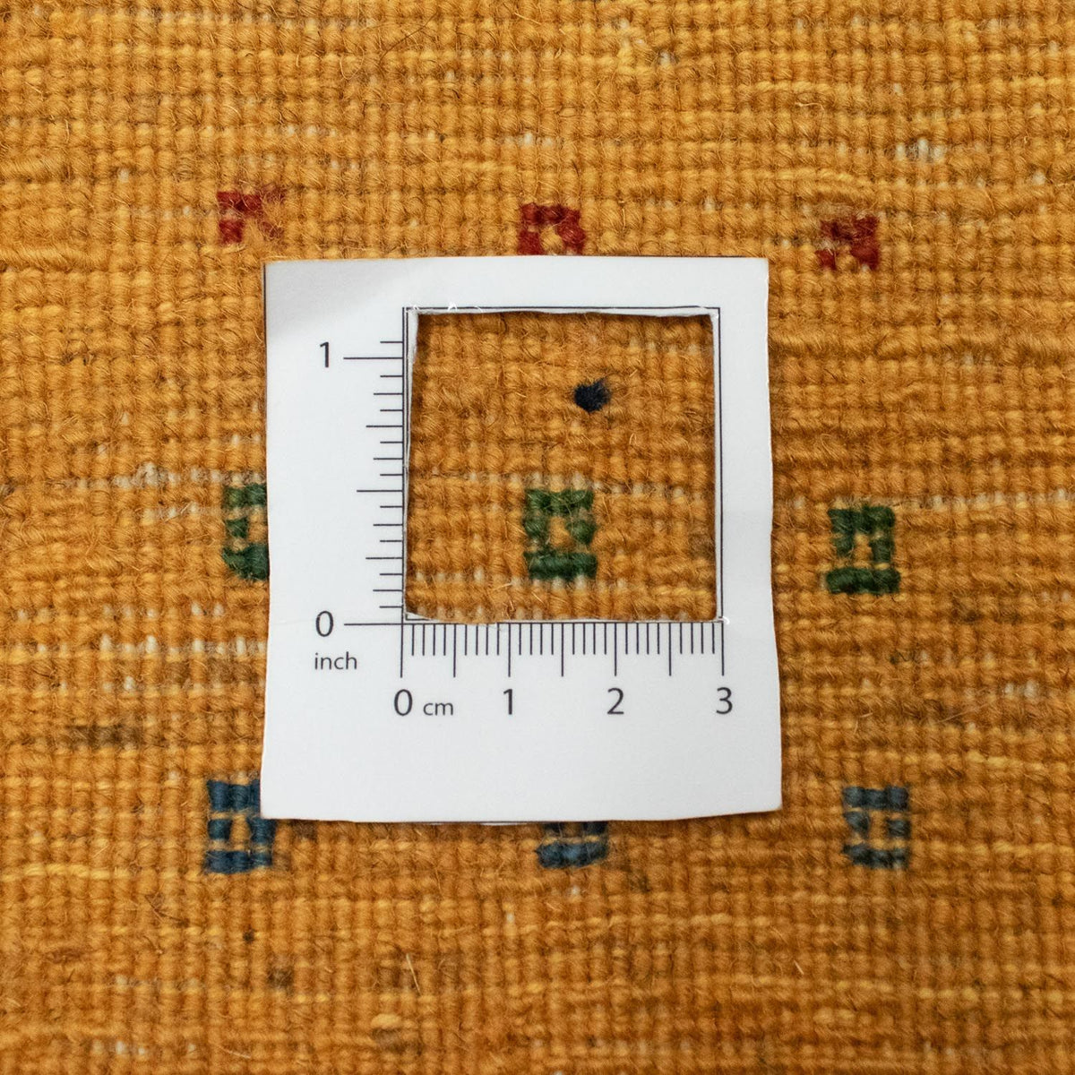 Loper Gabbeh Tapijt - Loribaft Perzisch - 197 x 83 cm - goud