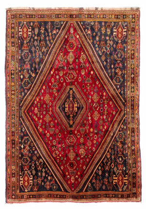 Perzisch Tapijt - Nomadisch - 272 x 190 cm - donkerrood