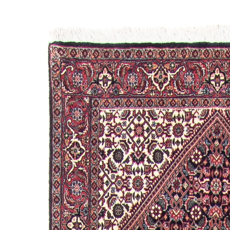 Loper Perzisch tapijt - Bijar - 395 x 81 cm - beige