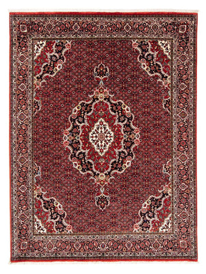 Perzisch tapijt - Bijar - 229 x 172 cm - donkerrood
