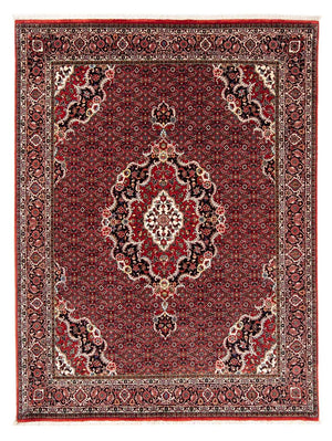 Perzisch tapijt - Bijar - 229 x 172 cm - donkerrood