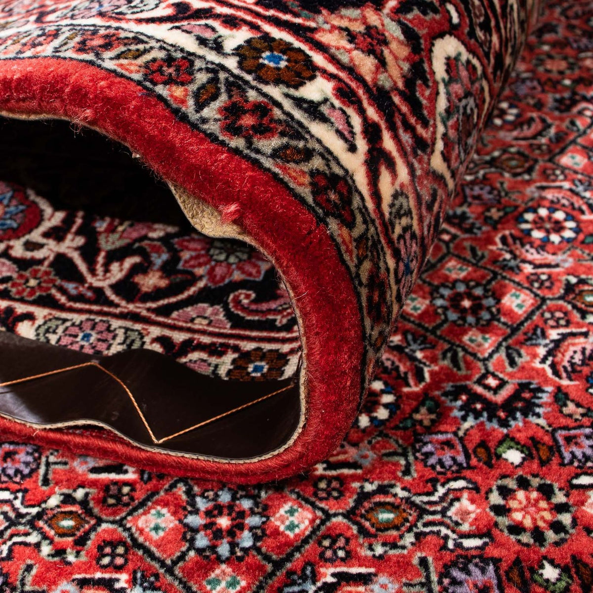 Perzisch tapijt - Bijar - 229 x 172 cm - donkerrood