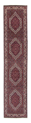 Loper Perzisch tapijt - Bijar - 350 x 71 cm - veelkleurig