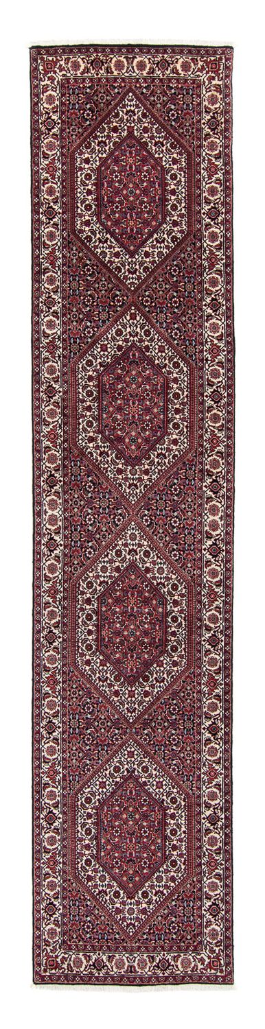 Loper Perzisch tapijt - Bijar - 350 x 71 cm - veelkleurig