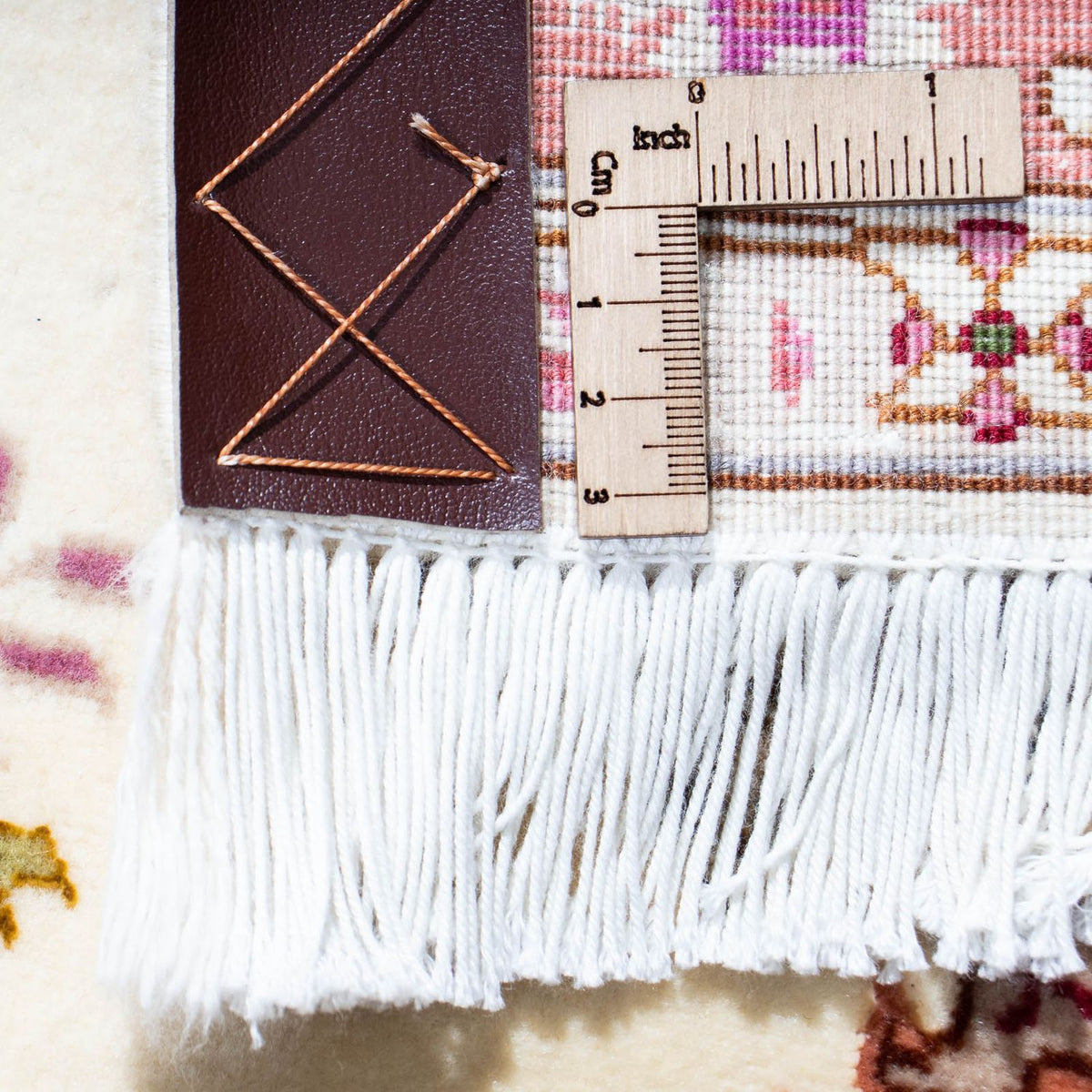 Loper Perzisch tapijt - Tabriz - Royal - 215 x 81 cm - beige