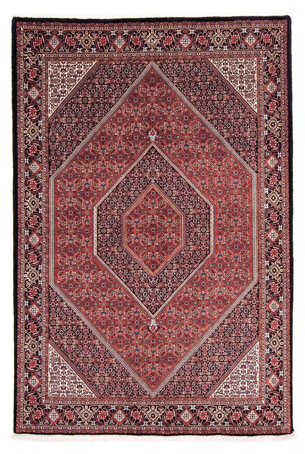 Perzisch tapijt - Bijar - 238 x 169 cm - donkerblauw