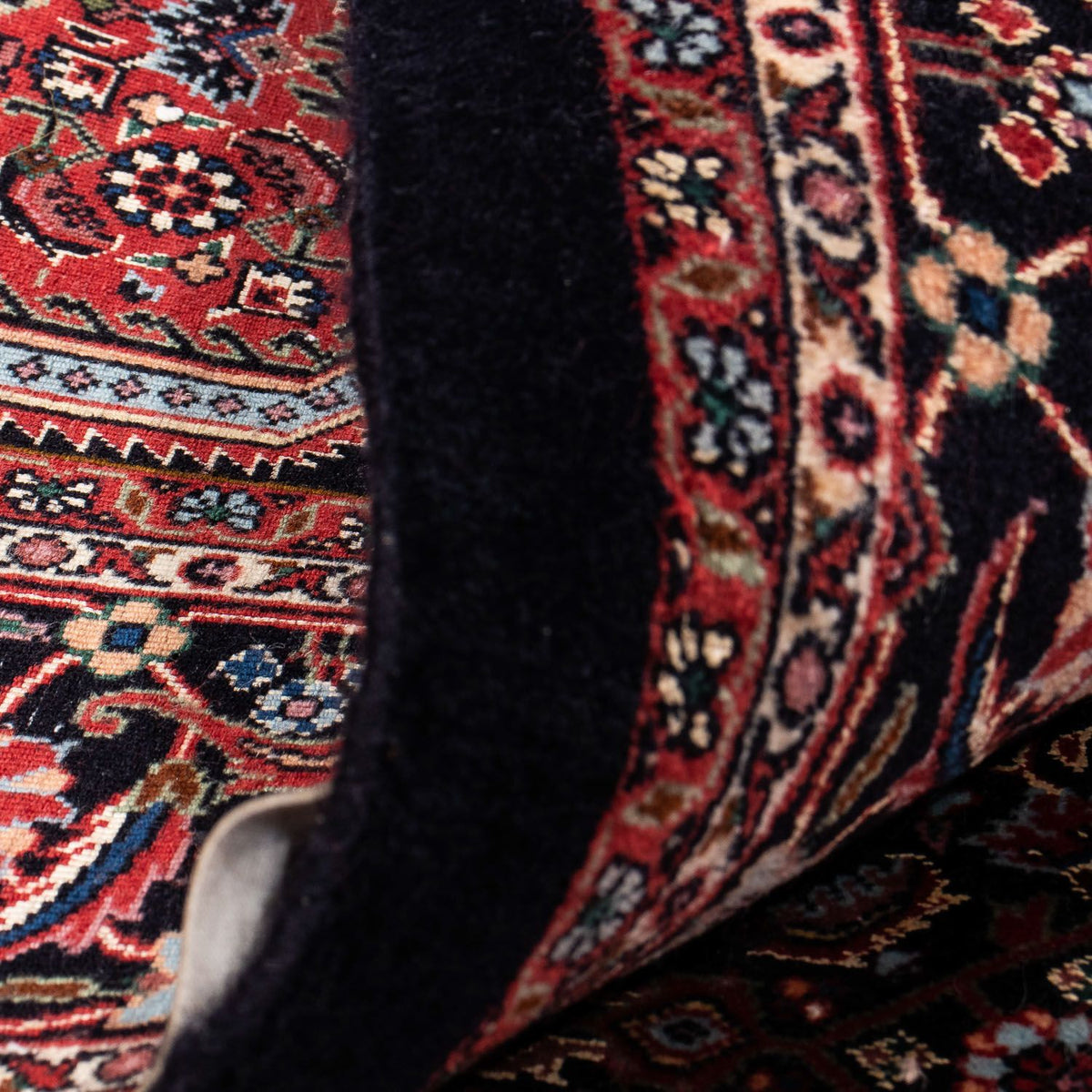 Perzisch tapijt - Bijar - 238 x 169 cm - donkerblauw