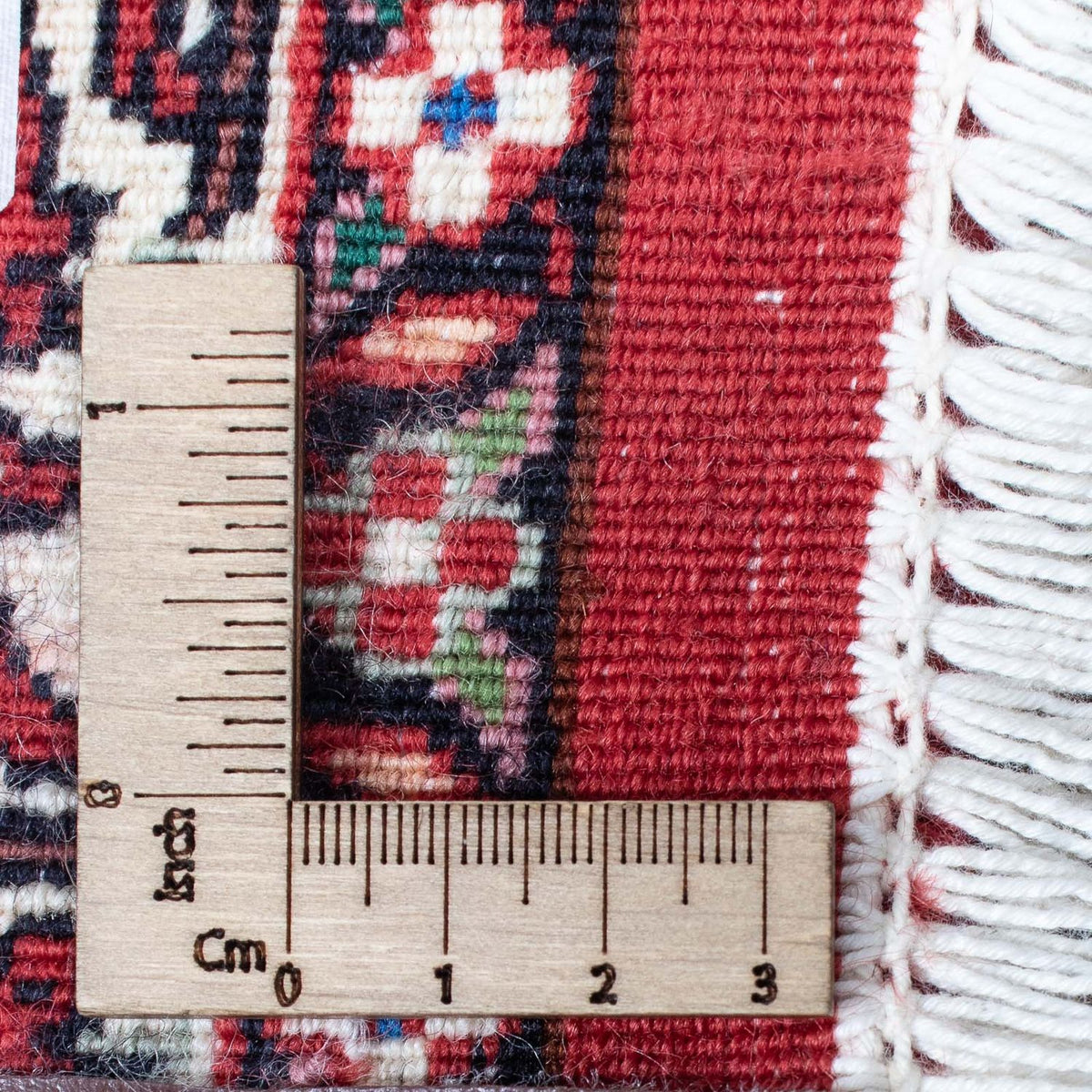 Loper Perzisch tapijt - Bijar - 415 x 78 cm - donkerrood