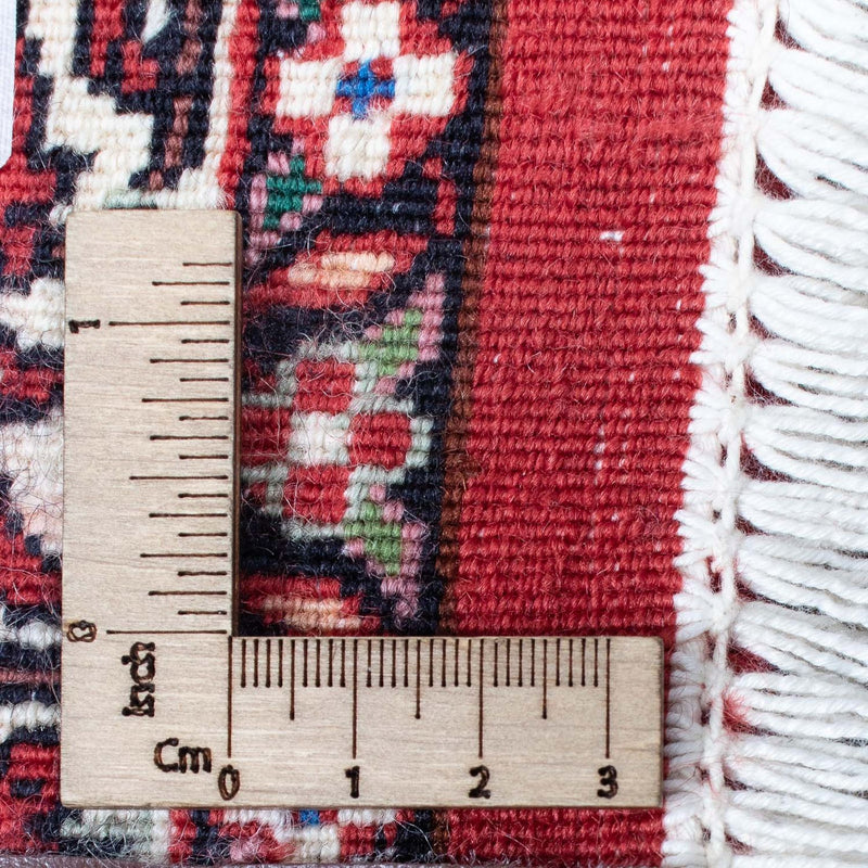 Loper Perzisch tapijt - Bijar - 415 x 78 cm - donkerrood