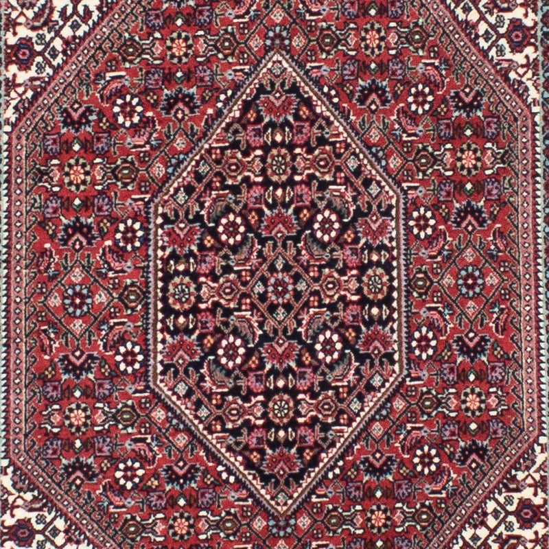 Loper Perzisch tapijt - Bijar - 316 x 82 cm - rood