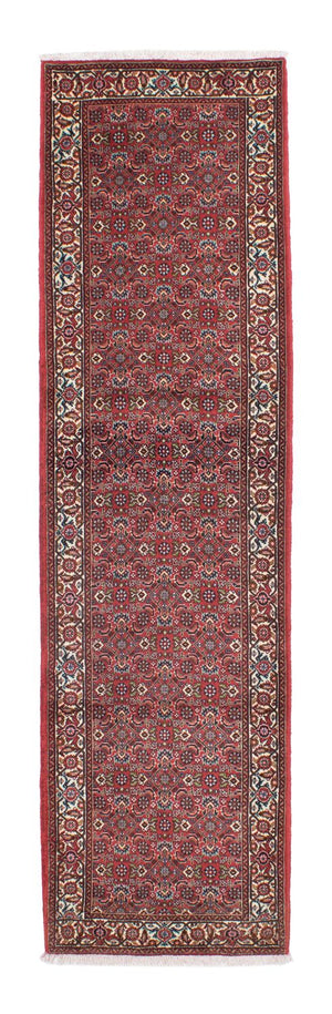 Loper Perzisch tapijt - Bijar - 243 x 68 cm - licht rood