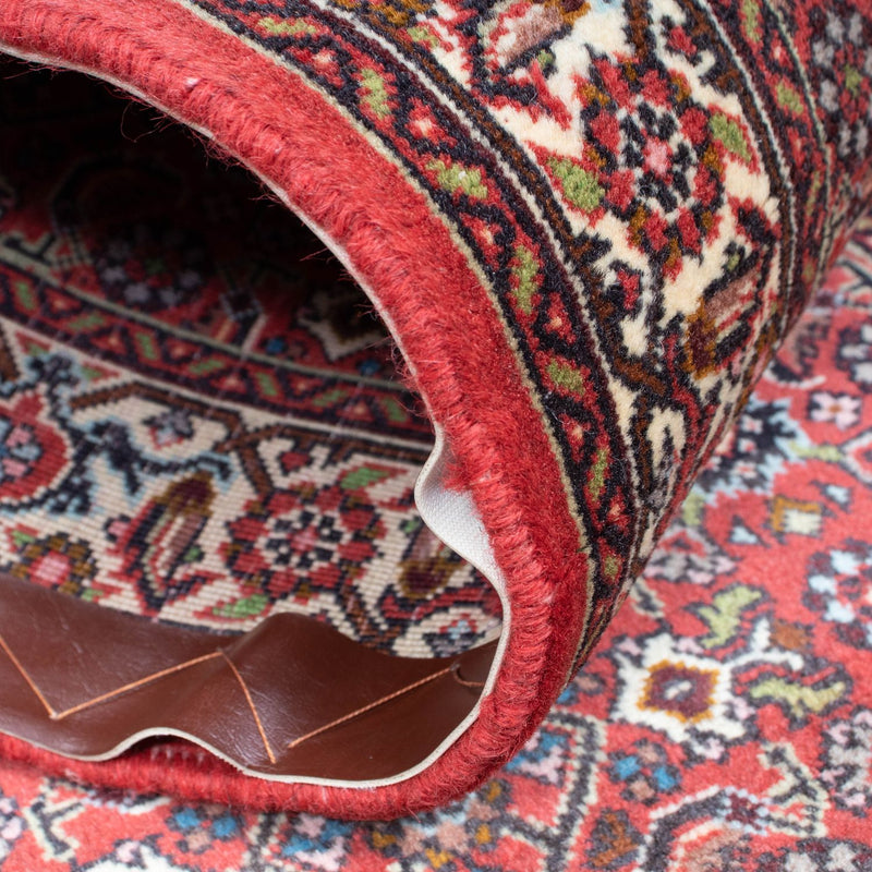 Loper Perzisch tapijt - Bijar - 243 x 68 cm - licht rood