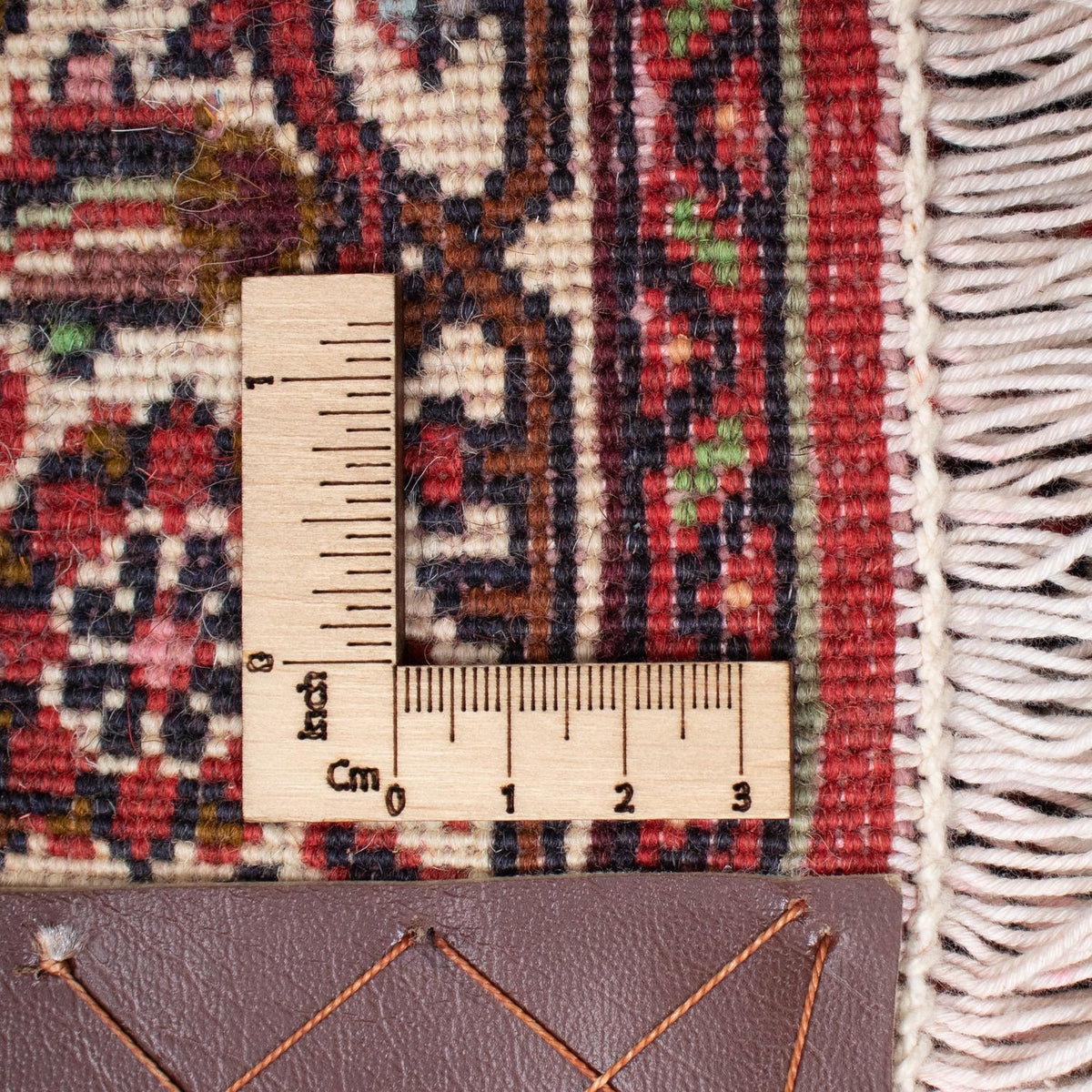 Loper Perzisch tapijt - Bijar - 243 x 68 cm - licht rood