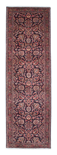 Loper Perzisch tapijt - Bijar - 298 x 83 cm - donkerblauw