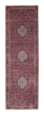 Loper Perzisch tapijt - Bijar - 294 x 90 cm - licht rood