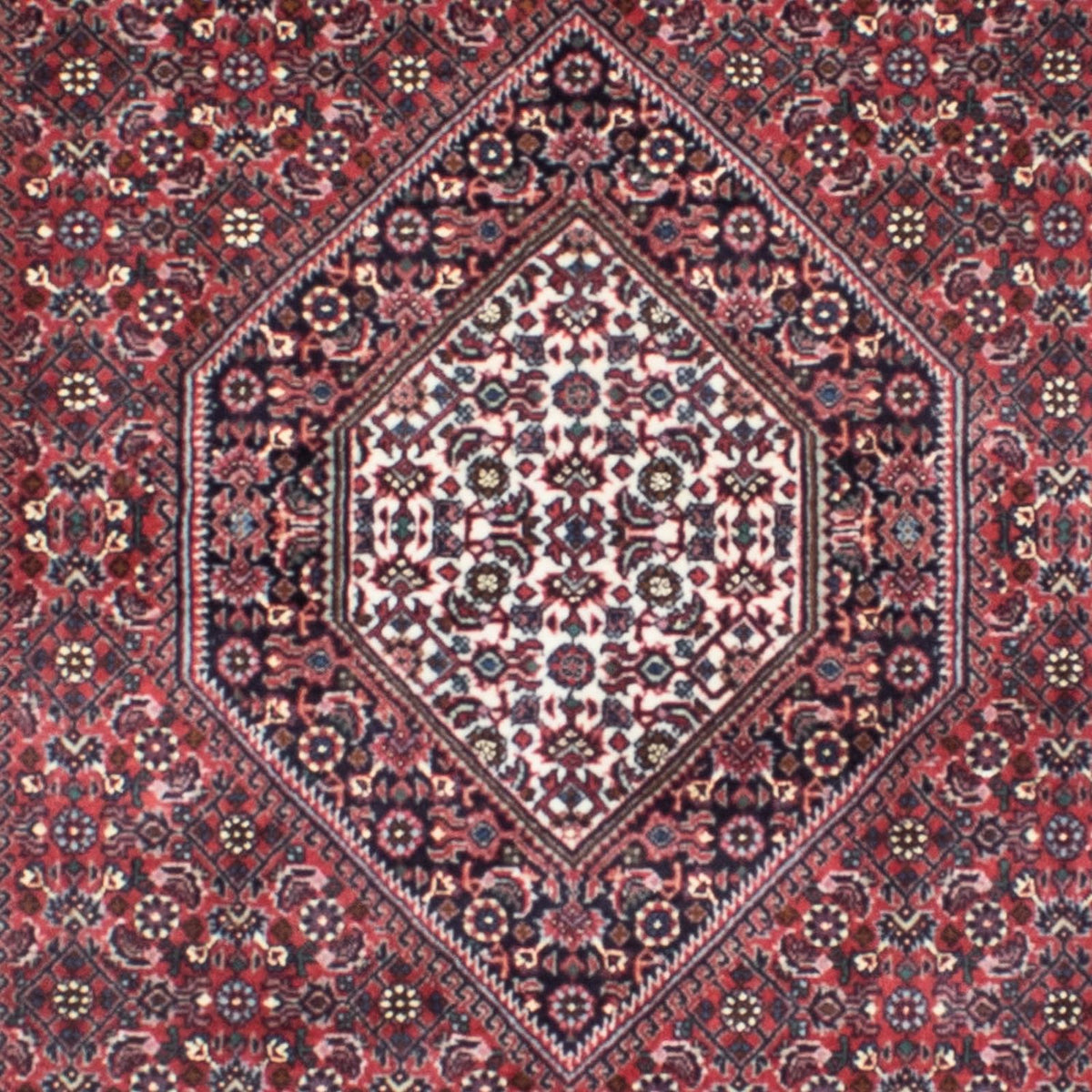 Loper Perzisch tapijt - Bijar - 294 x 90 cm - licht rood