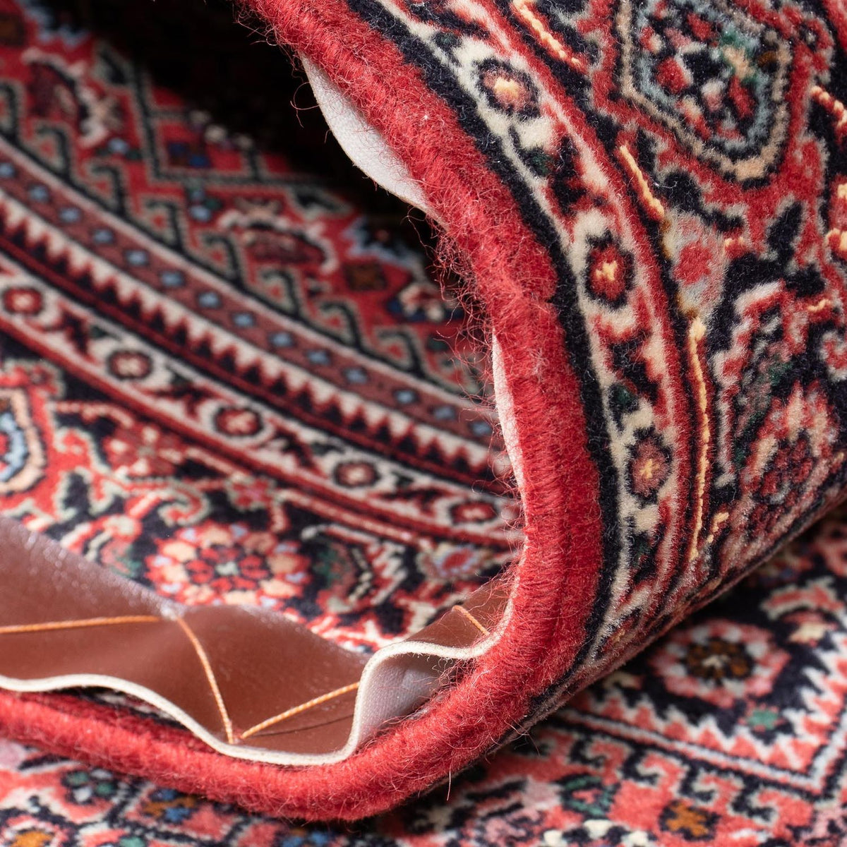 Loper Perzisch tapijt - Bijar - 294 x 90 cm - licht rood