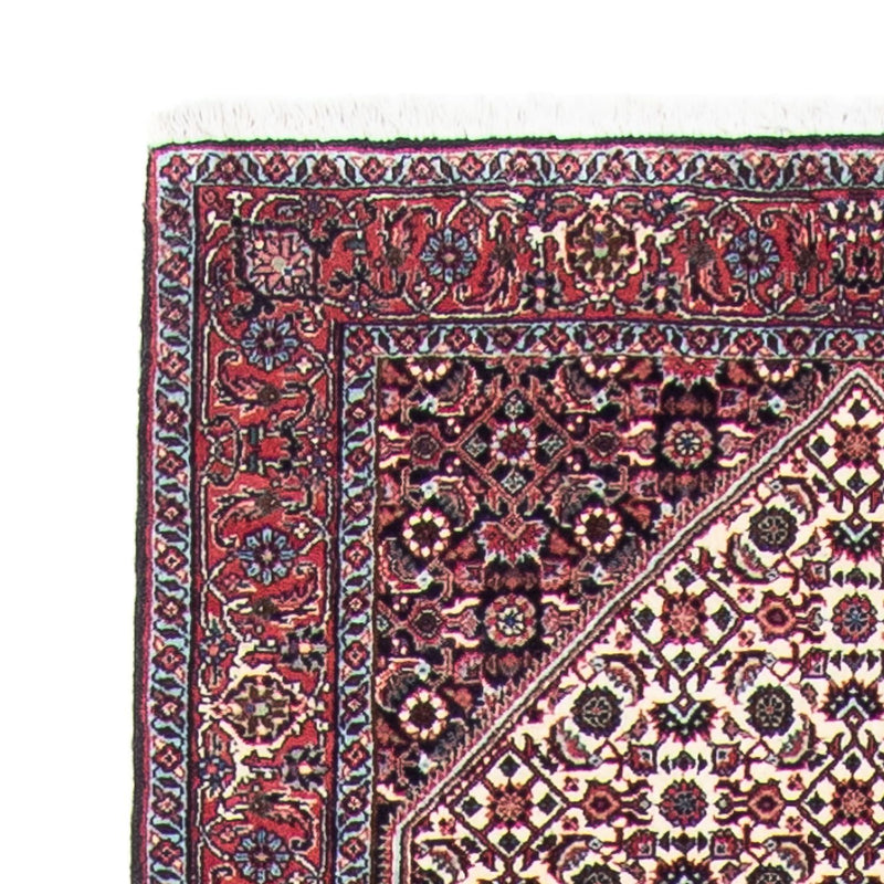 Loper Perzisch tapijt - Bijar - 418 x 86 cm - licht rood
