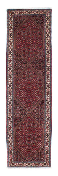 Loper Perzisch tapijt - Bijar - 306 x 85 cm - roest