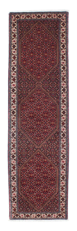 Loper Perzisch tapijt - Bijar - 306 x 85 cm - roest