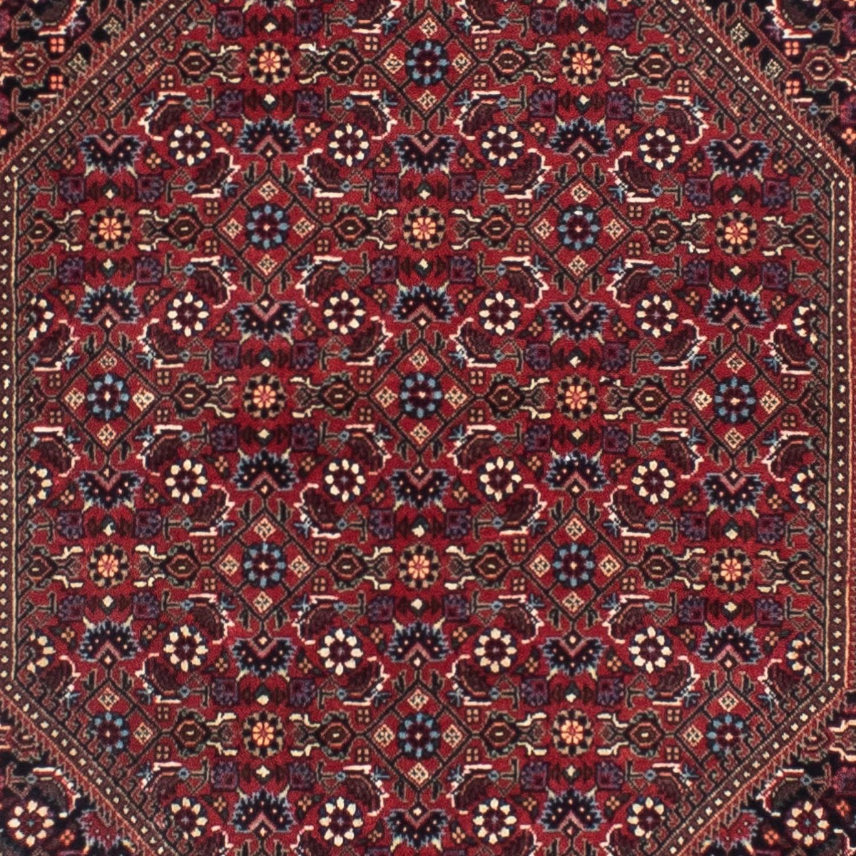 Loper Perzisch tapijt - Bijar - 306 x 85 cm - roest