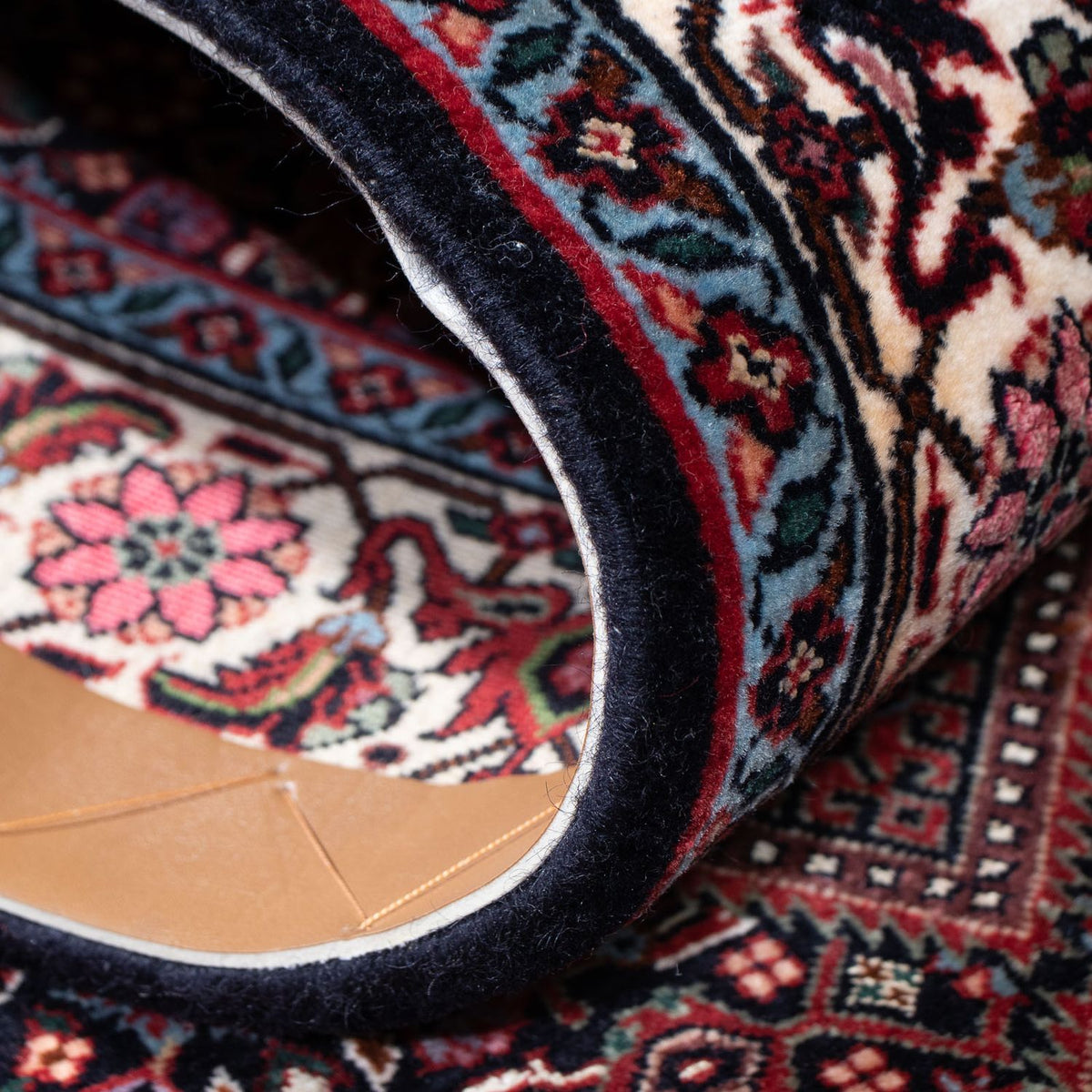 Loper Perzisch tapijt - Bijar - 306 x 85 cm - roest