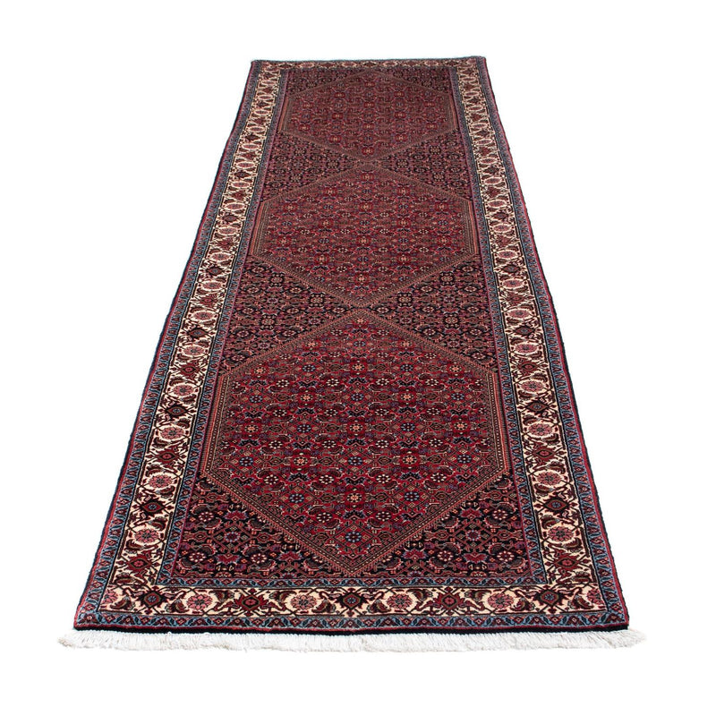 Loper Perzisch tapijt - Bijar - 306 x 85 cm - roest