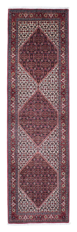 Loper Perzisch tapijt - Bijar - 295 x 85 cm - rood