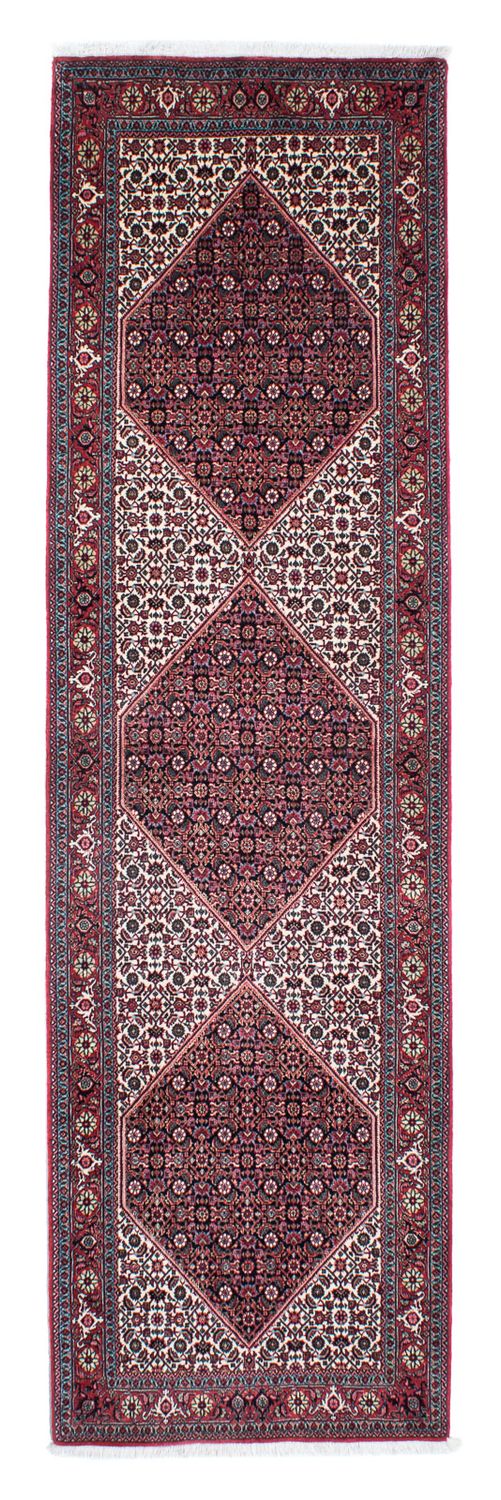 Loper Perzisch tapijt - Bijar - 295 x 85 cm - rood