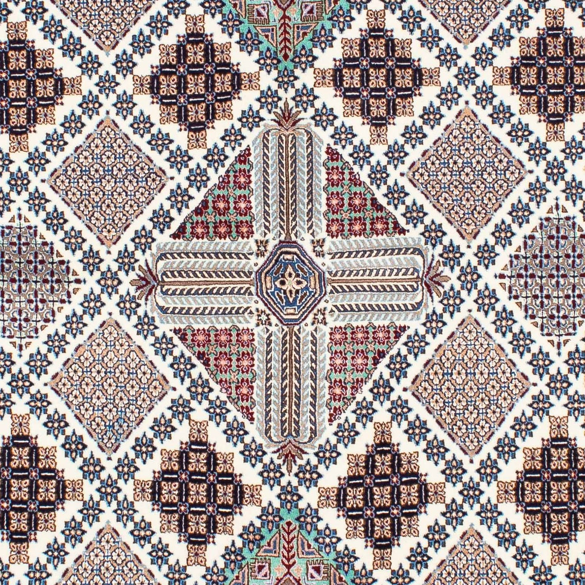 Perzisch tapijt - Nain - Premium - 226 x 139 cm - veelkleurig