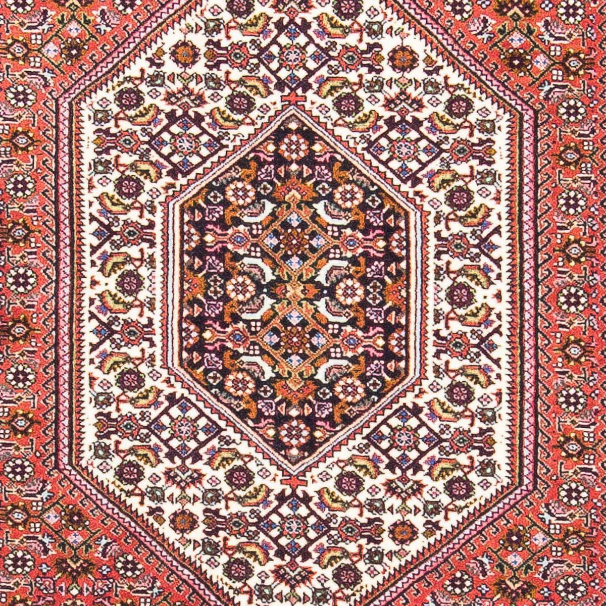Perzisch tapijt - Bijar - 161 x 90 cm - licht rood