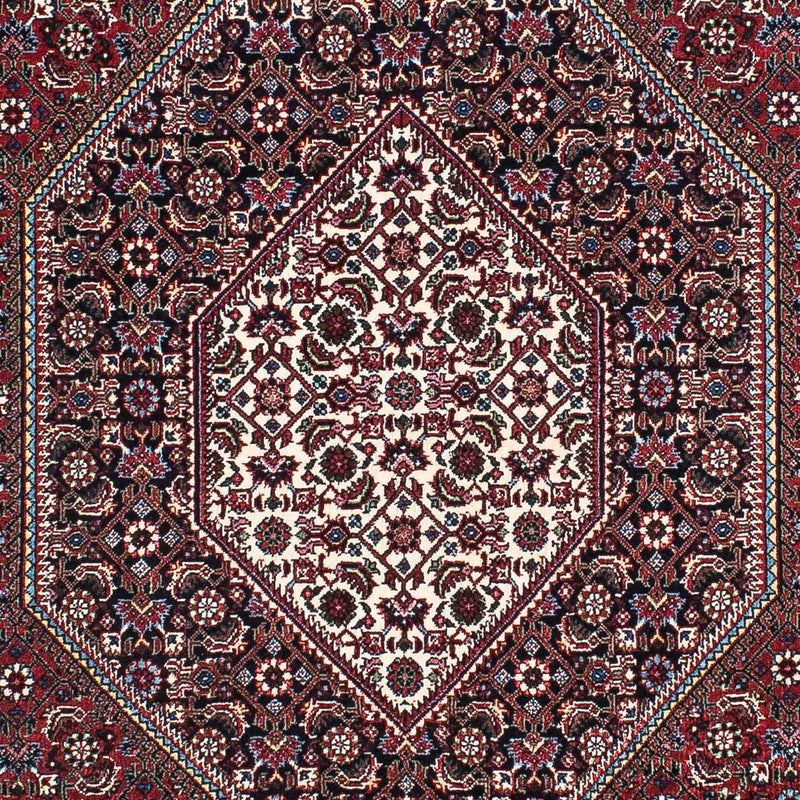 Loper Perzisch tapijt - Bijar - 196 x 108 cm - donkerblauw