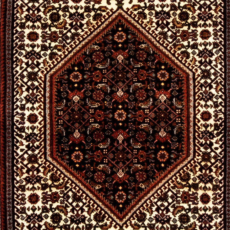 Loper Perzisch tapijt - Bijar - 235 x 74 cm - donkerrood