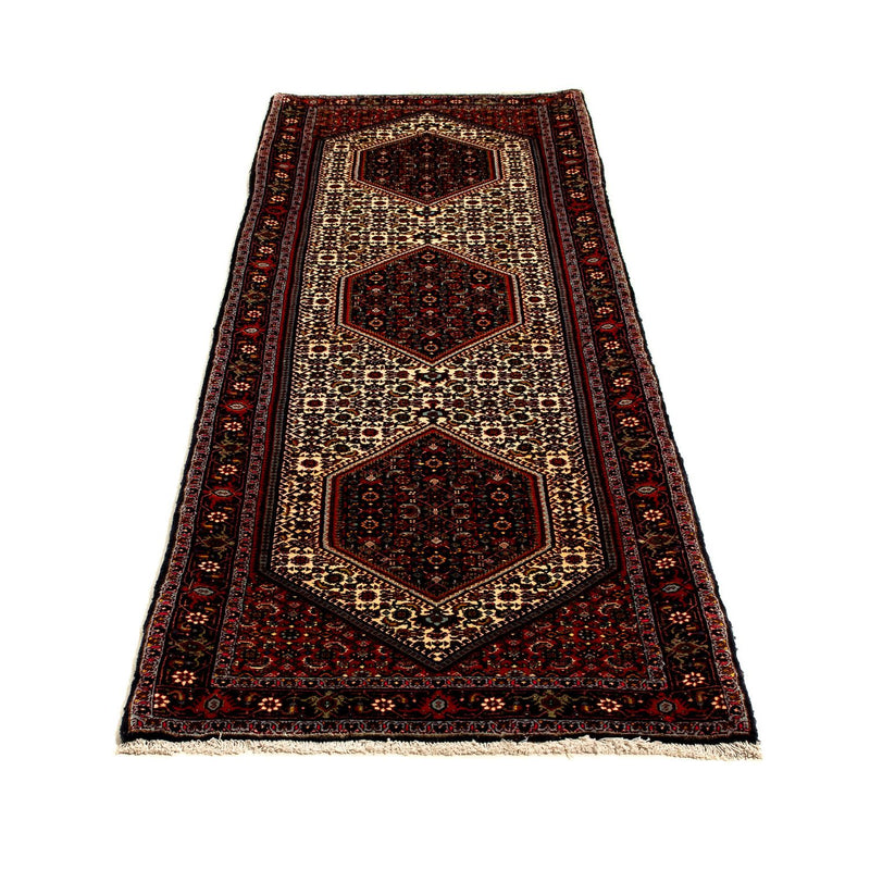 Loper Perzisch tapijt - Bijar - 235 x 74 cm - donkerrood