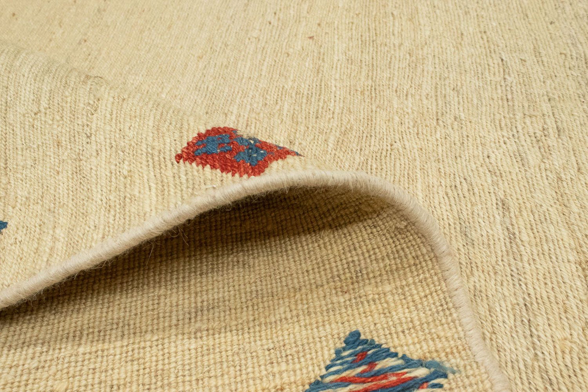 Gabbeh tapijt - Perzisch - 218 x 146 cm - beige