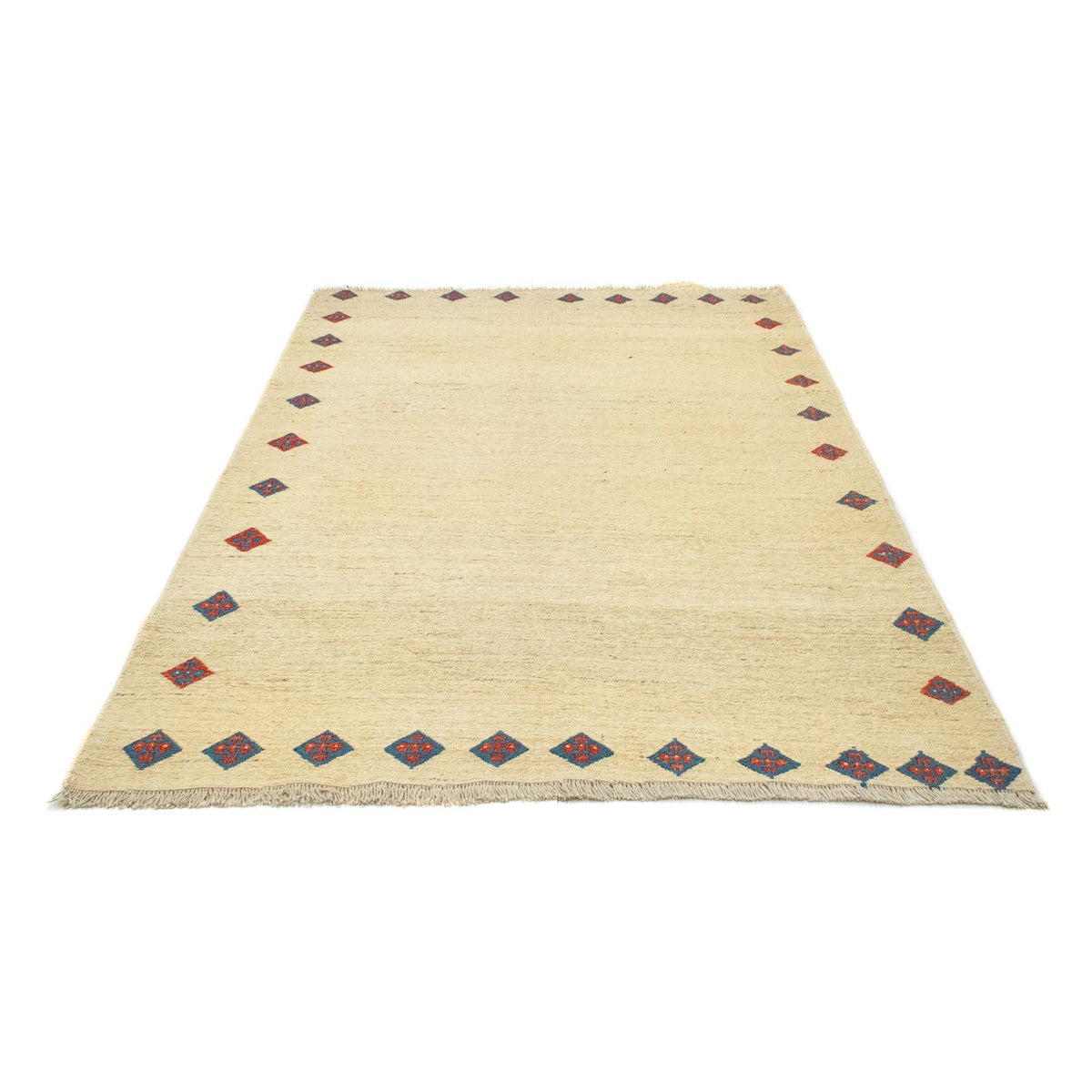 Gabbeh tapijt - Perzisch - 218 x 146 cm - beige