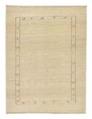 Gabbeh tapijt - Perzisch - 197 x 147 cm - beige
