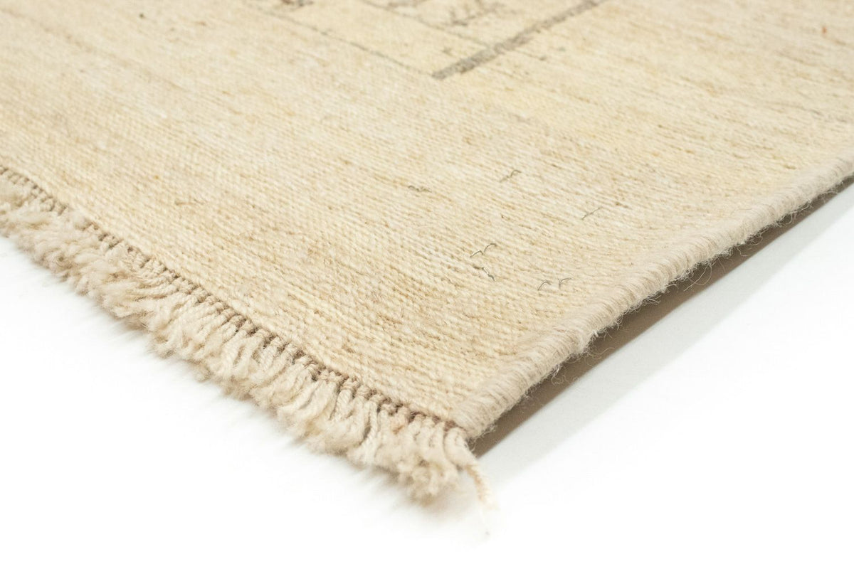 Gabbeh tapijt - Perzisch - 197 x 147 cm - beige