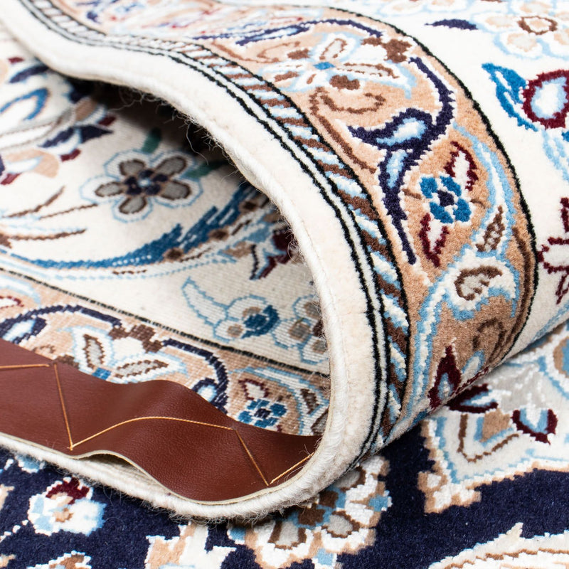 Perzisch tapijt - Nain - Koninklijk - 306 x 203 cm - zwart