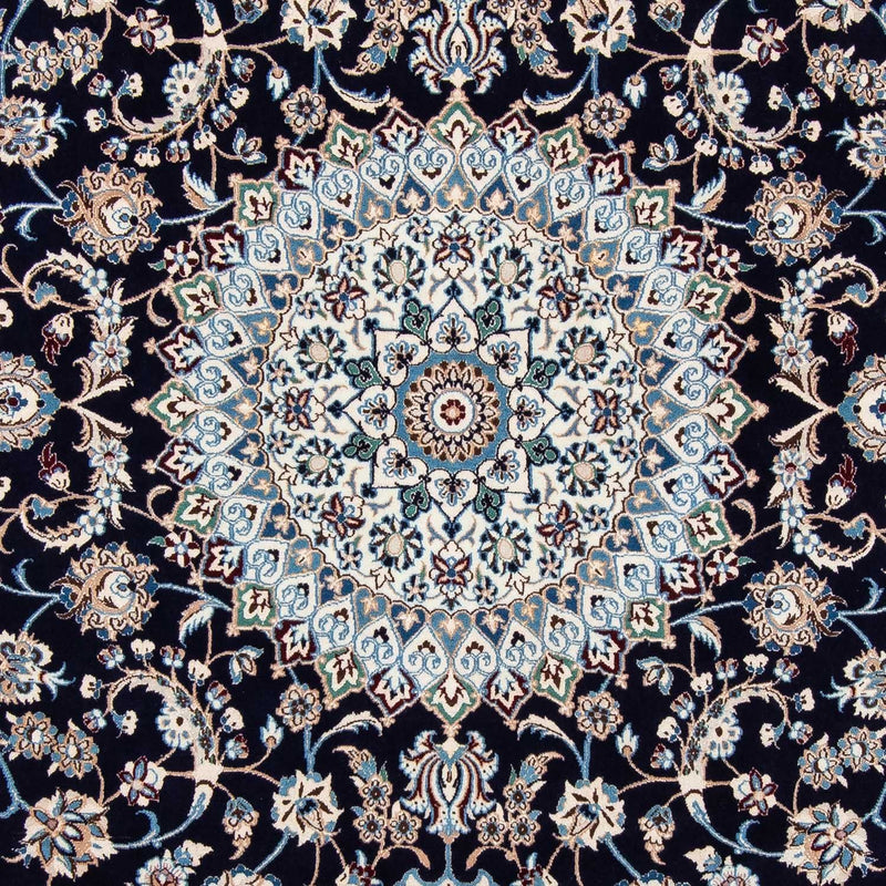 Perzisch tapijt - Nain - Koninklijk - 319 x 203 cm - zwart