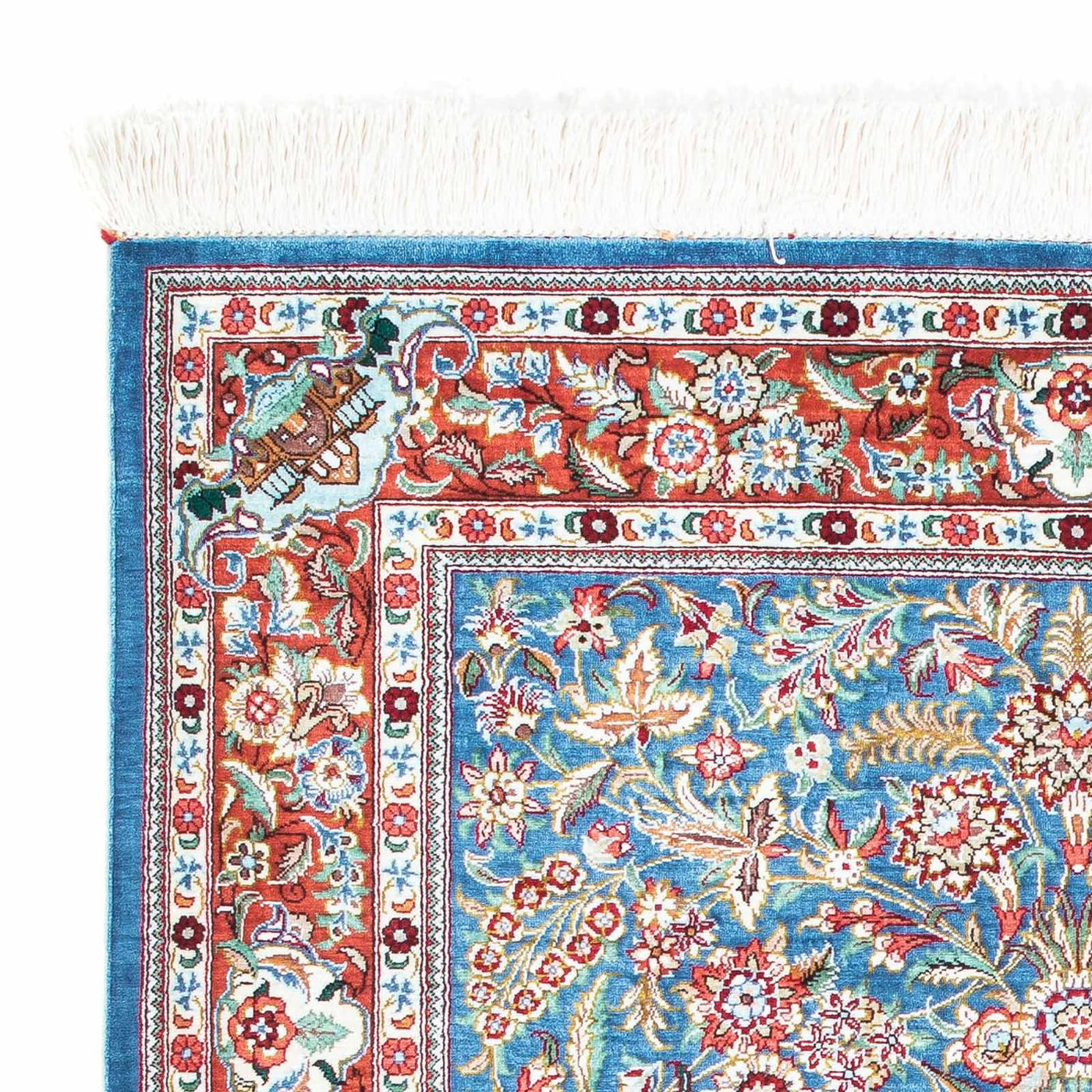Qom Tapijt 119x81cm - Perzisch tapijt