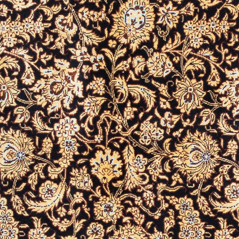 Perzisch tapijt - Ghom - 118 x 80 cm - donkerblauw