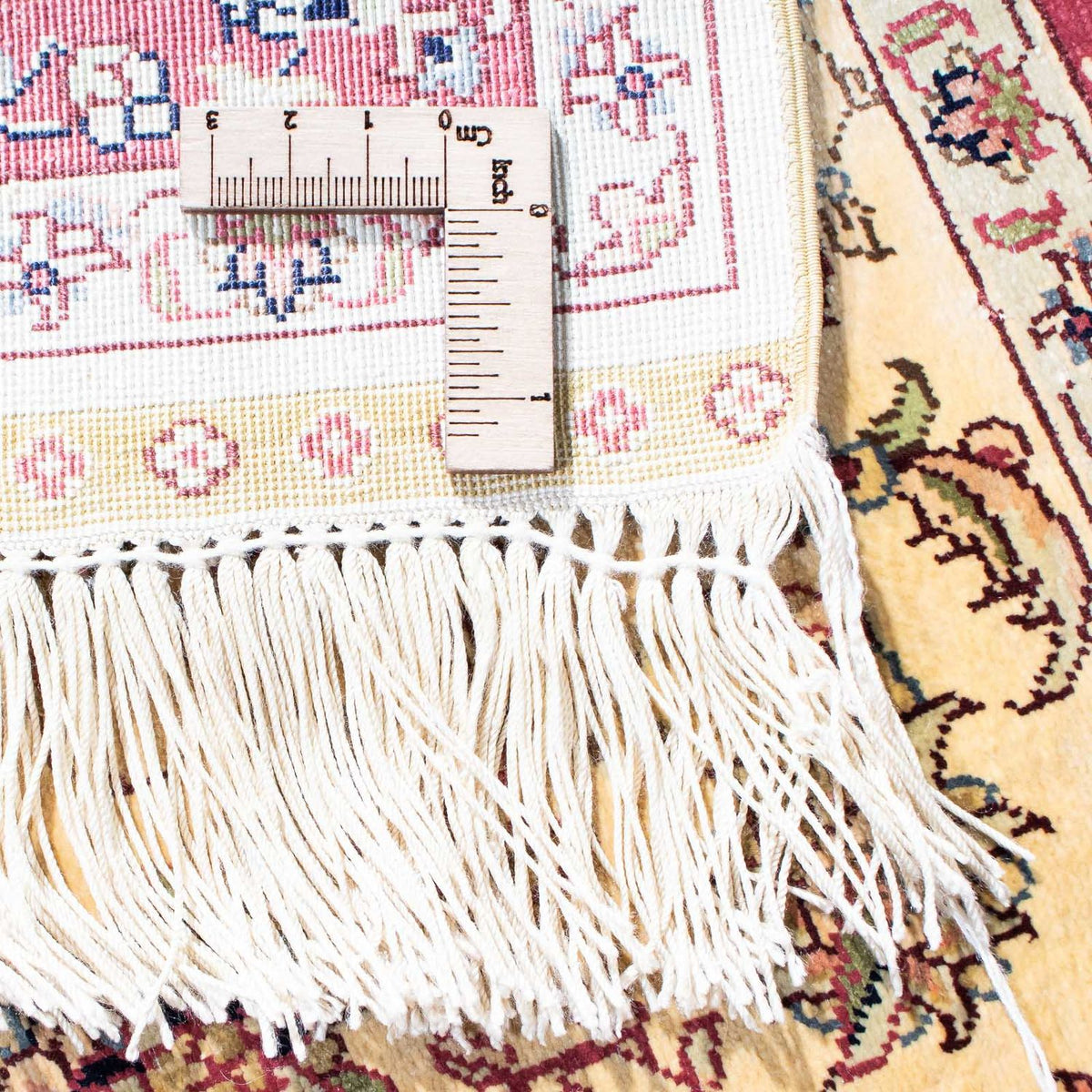 Oosters tapijt - Hereke - 122 x 69 cm - donkerrood