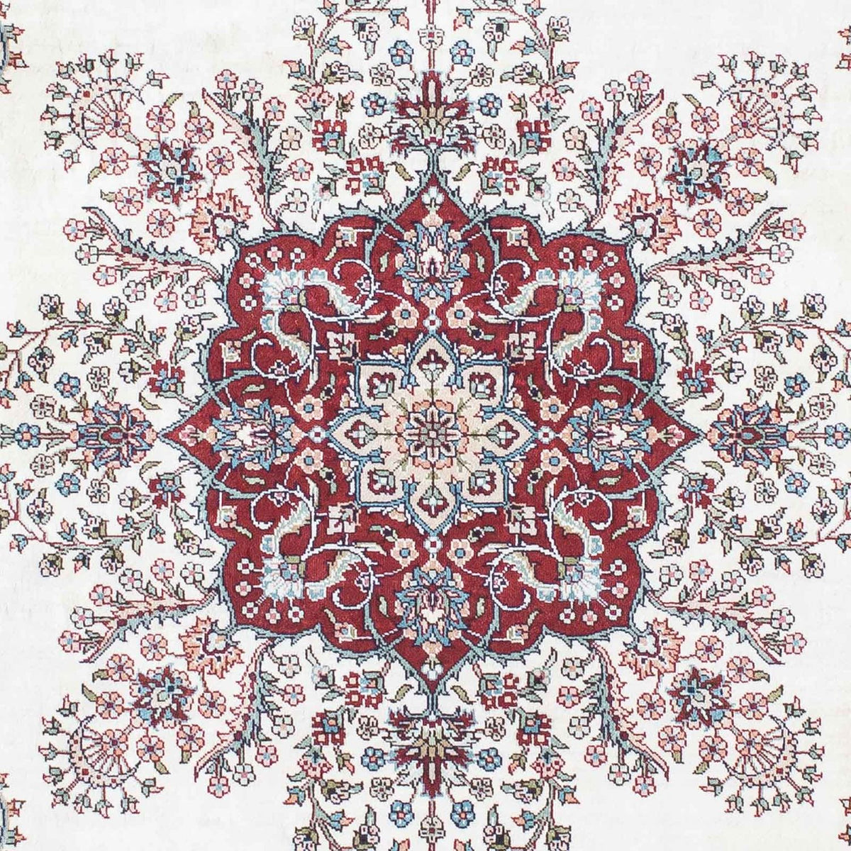 Oosters tapijt - Hereke - 137 x 91 cm - donkerrood