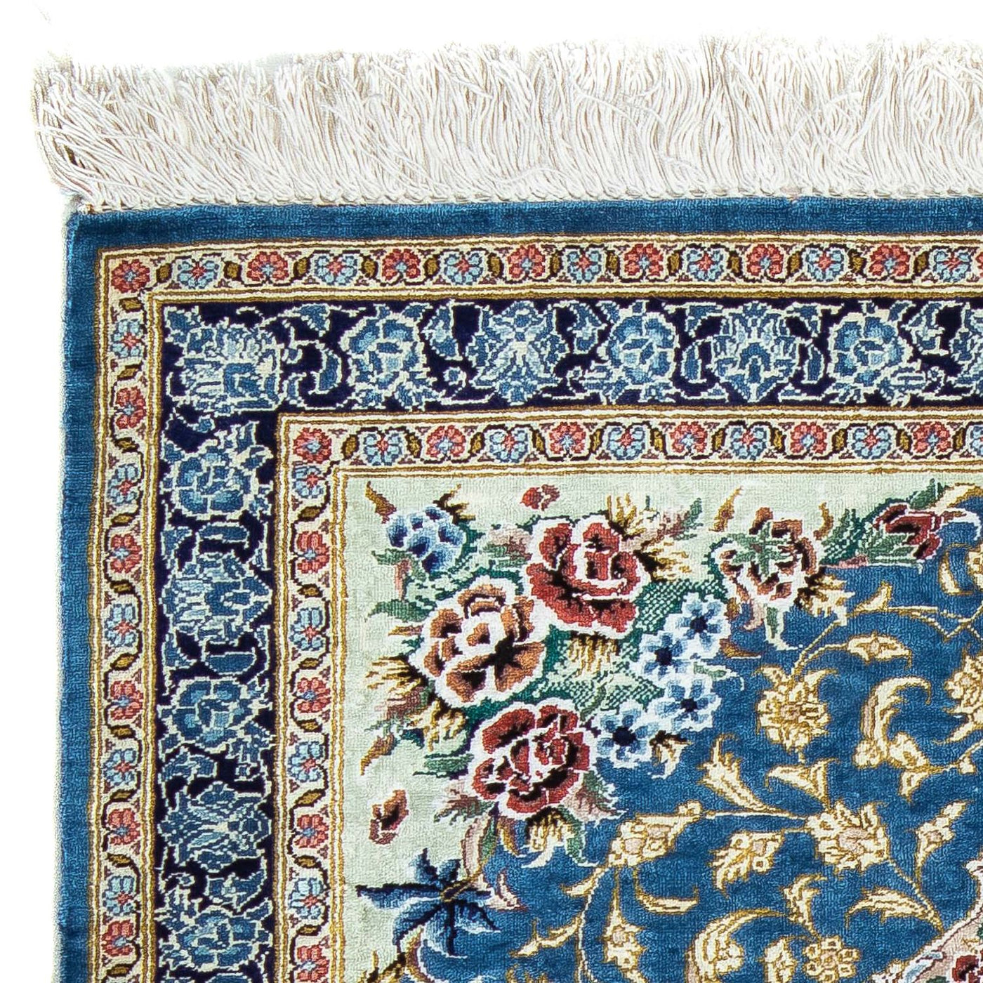 Qom Tapijt 86x60cm - Perzisch tapijt