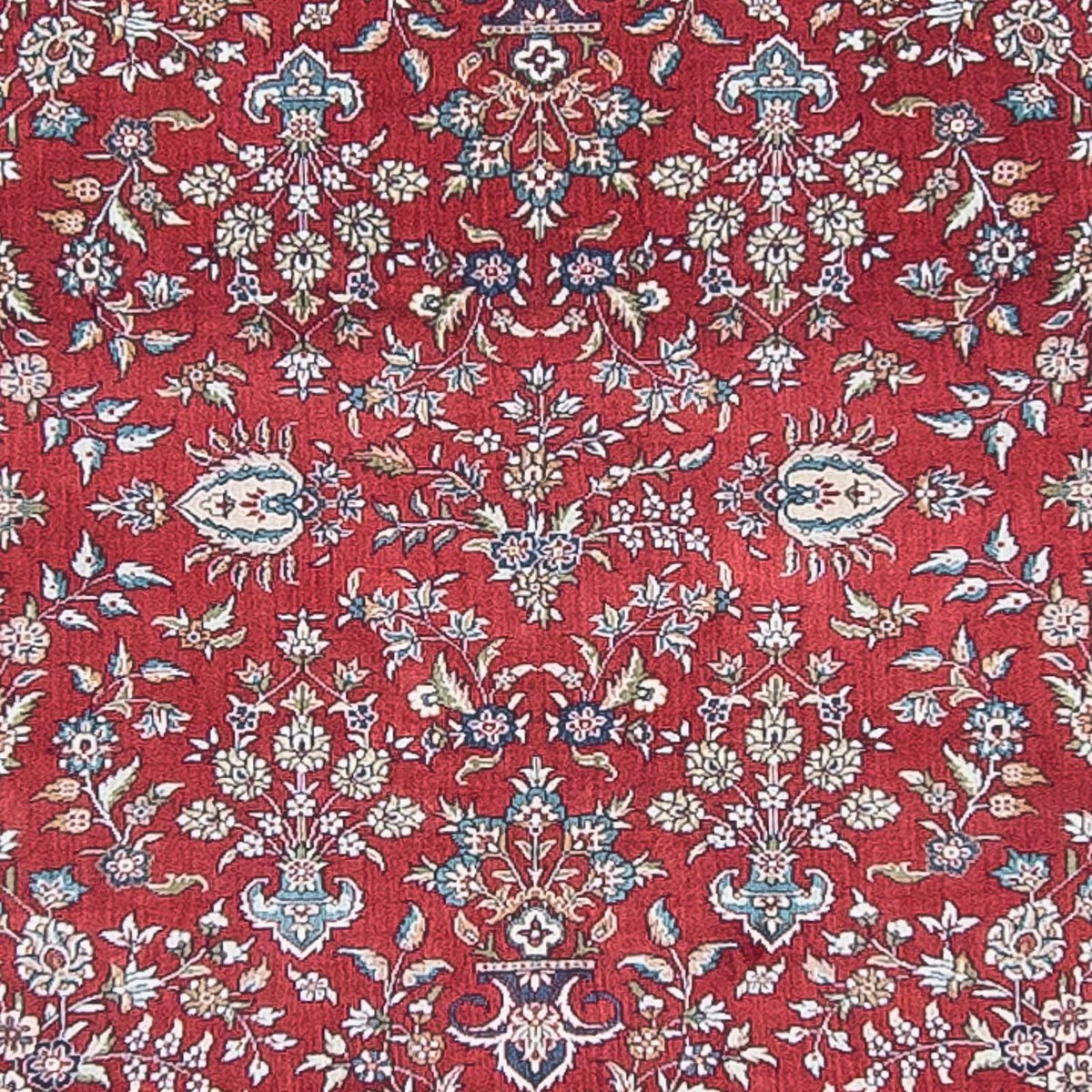 Loper Oosters tapijt - Hereke - 369 x 78 cm - donkerrood